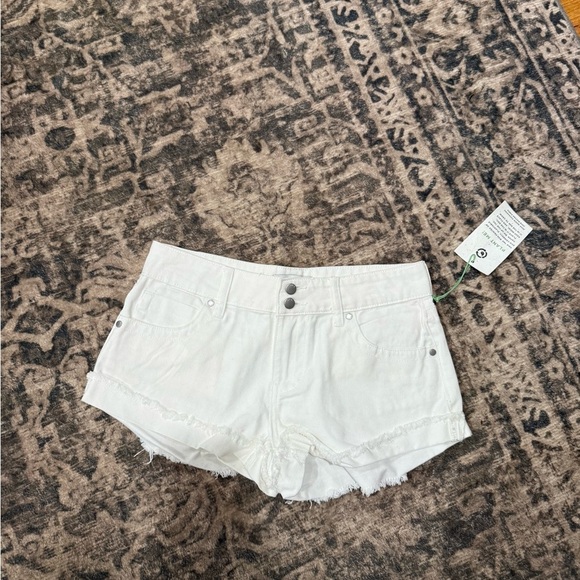 PTCL White Denim Shorts for Women SIZE 27 - Picture 1 of 12